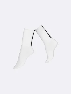 ADRIANA LYOCELL nilkkasukat - valkoinen