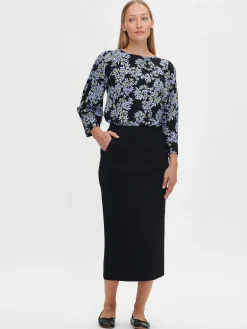 AMANDA pitkä hame - musta