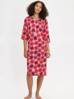 AMARA pitkä yöpaita - punainen