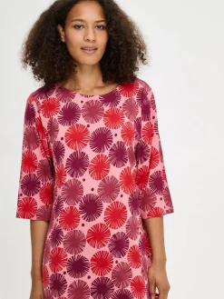 AMARA pitkä yöpaita - punainen