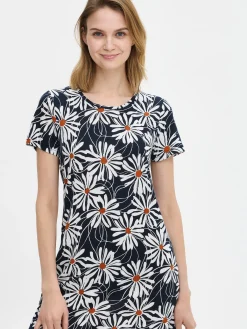 ANETTE lyhyt yöpaita - sininen