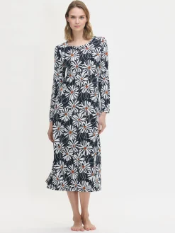 ANETTE pitkä yöpaita - sininen