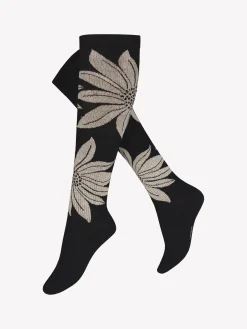 ANNA tukipolvisukat - musta