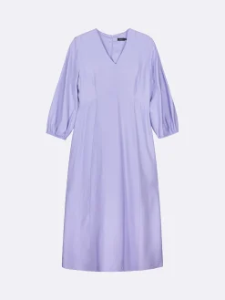 ANTONIA pitkä kangasmekko - vaalea lila