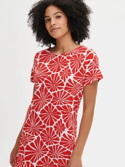 ARALIA lyhyt yöpaita - punainen