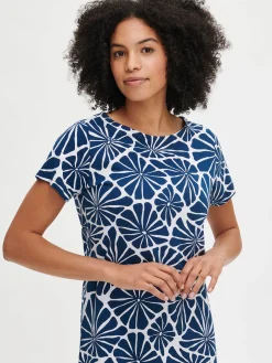 ARALIA lyhyt yöpaita - tummansininen