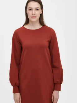 ARKKI trikoomekko - ruskea