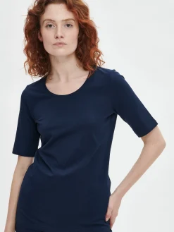 BASIC 7/8-leggingsit - tummansininen