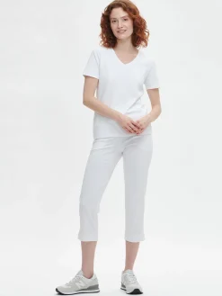 BASIC 7/8-leggingsit - valkoinen