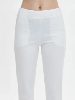 BASIC 7/8-leggingsit - valkoinen