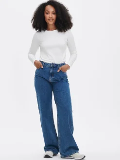 BASIC pusero - luonnonvalkoinen