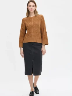 COLETTA neulepusero - ruskea