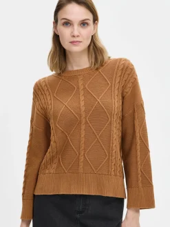 COLETTA neulepusero - ruskea