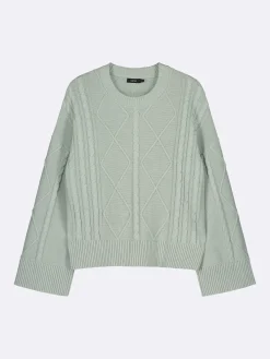 COLETTA neulepusero - sinivihreä