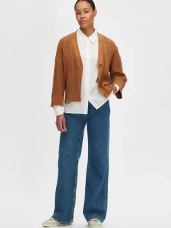 COLETTA neuletakki - ruskea