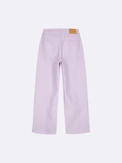 CROPPED LEVEE farkut - lila