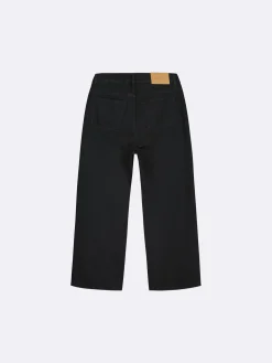 CROPPED LEVEE farkut - musta