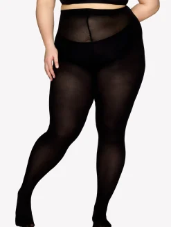 CURVY 60 den sukkahousut - musta