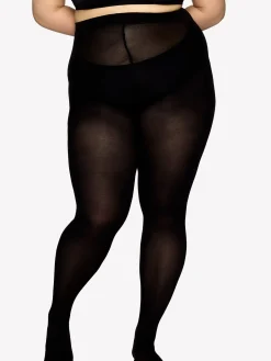 CURVY 60 den sukkahousut - musta