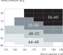 CURVY 60 den sukkahousut - musta