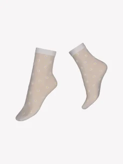 DAISY nilkkasukat 20 den - valkoinen