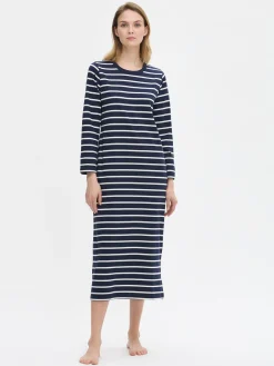 DUETTO pitkä yöpaita - sininen