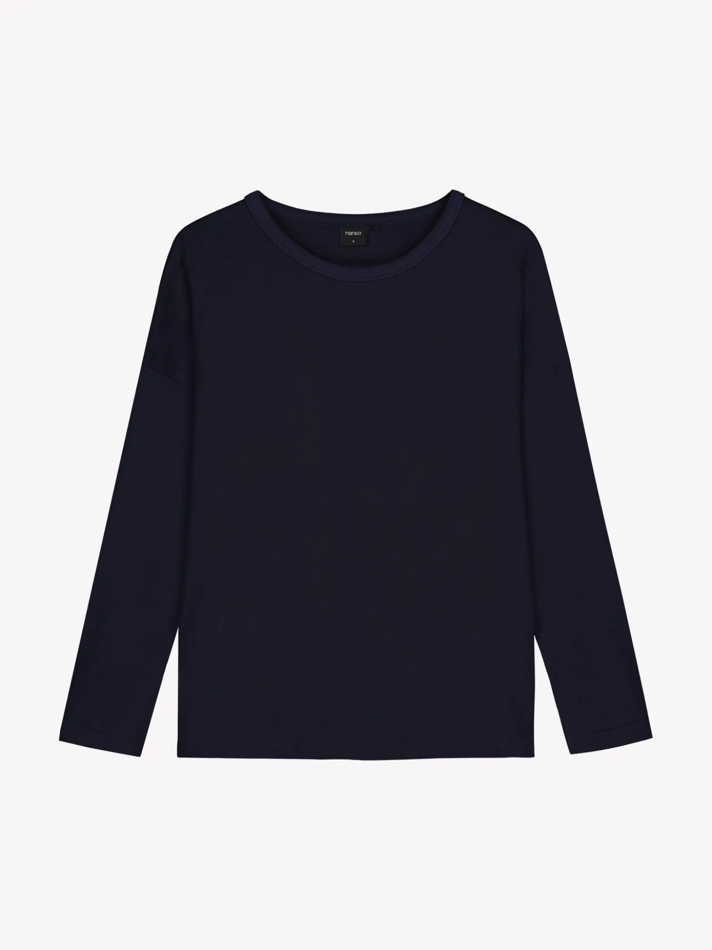 DUETTO pitkähihainen yöpaita - tummansininen