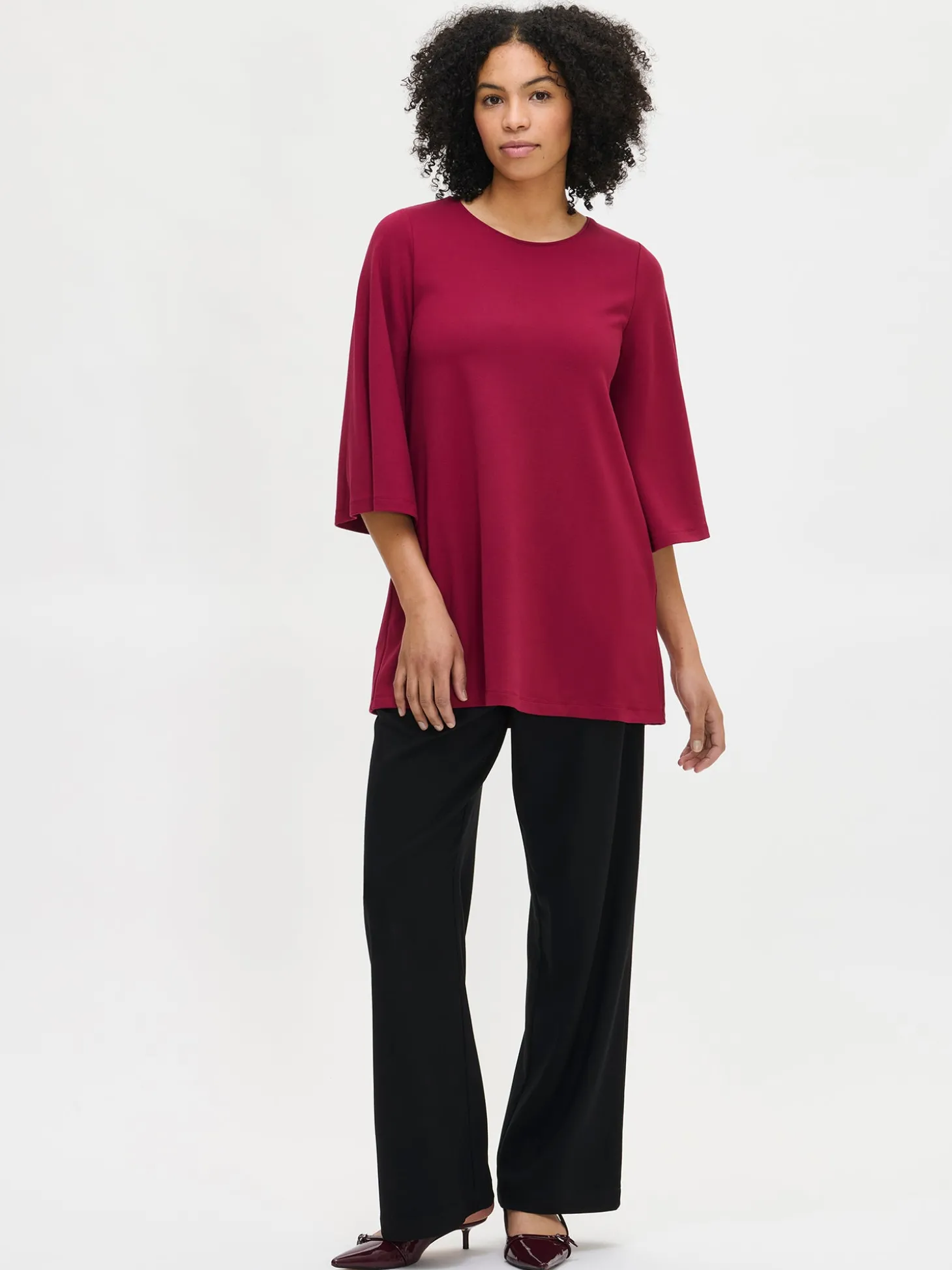 ELEGIA tunika - viininpunainen