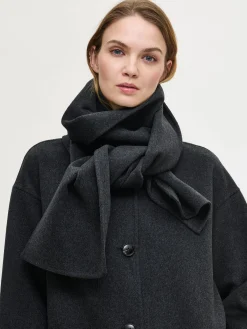 ELLI huivi - tummanharmaa