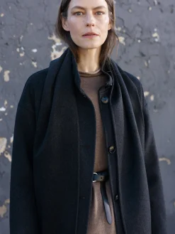 ELLI huivi - tummanharmaa