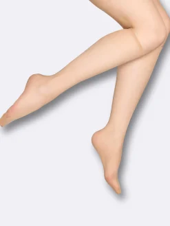 EVERYDAY BASIC polvisukat 20 den, 2 paria - puuteri