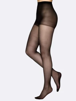 EVERYDAY BASIC sukkahousut 20 den - musta