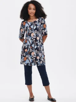 FLORISTI tunika - tummansininen