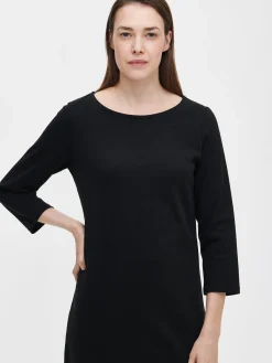 FORMA pitkä neulosmekko - musta