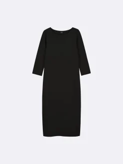 FORMA pitkä neulosmekko - musta