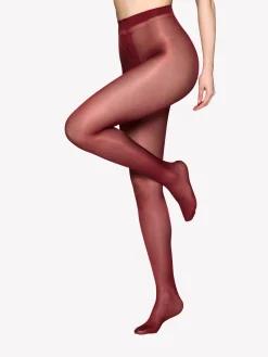 GISELLE 40 den sukkahousut - punainen