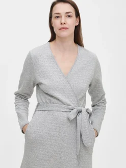 HALI aamutakki - meleerattu harmaa