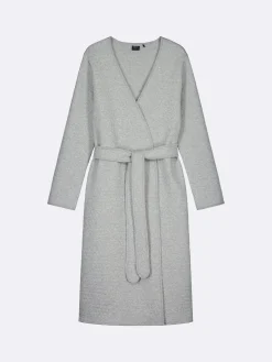 HALI aamutakki - meleerattu harmaa