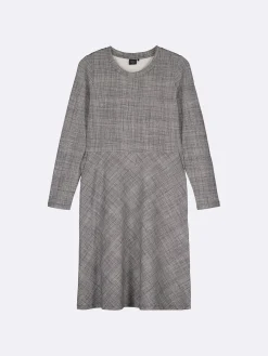 HARSO trikoomekko - mustavalkoinen