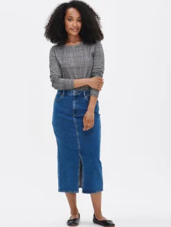 HARSO trikoopusero - mustavalkoinen