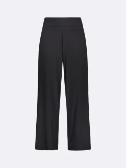 HENTO 7/8 pituiset housut - musta