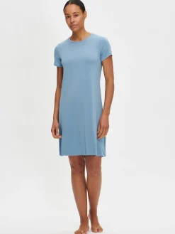 HENTO lyhyt yöpaita - sininen