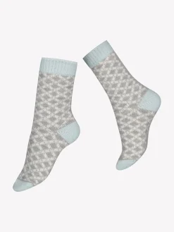 IVY ALPACA nilkkasukat - vaaleansininen