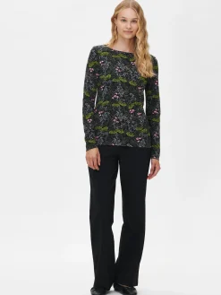 JALAVA pitkähihainen pusero - vihreäsävyinen