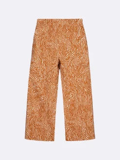 JÄLKI culottes-housut - ruskea