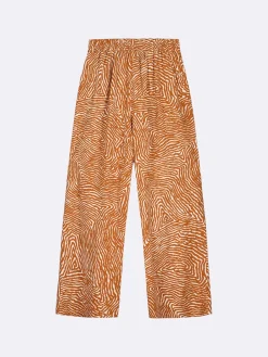 JÄLKI culottes-housut - ruskea