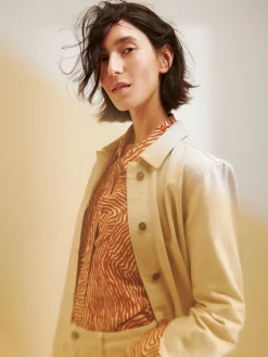 JÄLKI paitapusero - ruskea