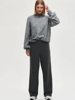 JONNA housut - harmaa