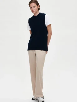 JONNA housut - vaalea hiekka