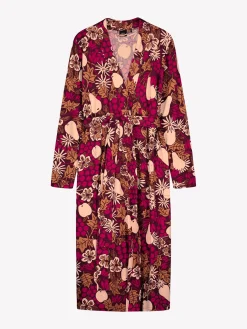 JUHLA aamutakki - ruskea